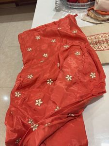 Designer Kurta Set with Dupatta lil spot on it