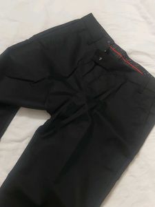 Black Straight Leg Pants - Formal