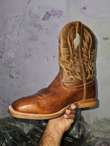 Men's Brown Western Cowboy Boots