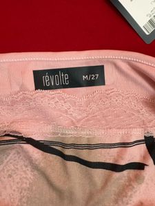 pink lacy top