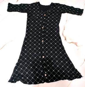 Classy Black Kurti