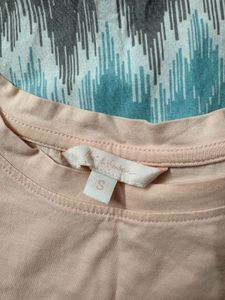Soft Pink Crew Neck T-Shirt