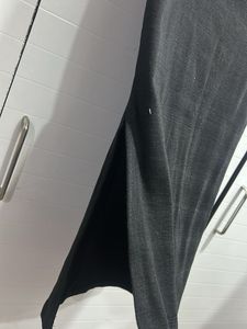 Classic Black slit Maxi Skirt