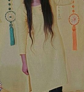 Yellow Kurti