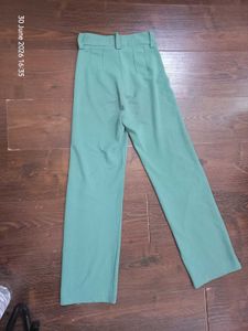 Kotty Chic Green Wide-Leg Pants