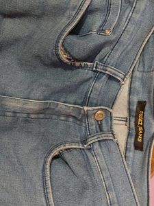 Bell Bottom Blue Denim Jeans
