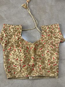 Embroidered Floral Blouse
