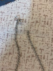 Green Enamel Silver Necklace