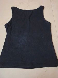 black tank top