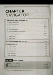 NTA CUET UG Mock Test &amp; Solved Papers Book and Eng