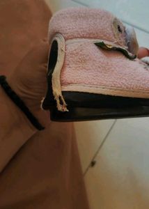 Cute Pink Toddler Boots