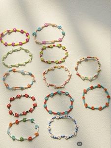 Daisy Beaded Bracelet Set of 3