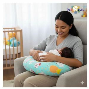 Cute Animal Print Nursing Pillow