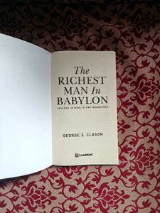 The Richest Man In Babylon by George S. Clason