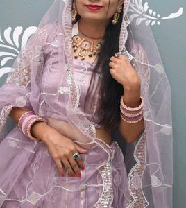Lavender Lehenga Choli