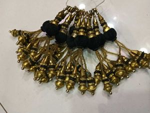 Golden &amp; Black Tassels