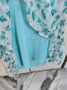 Floral Cape Top