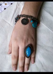 Set of Assorted Gemstone Rings