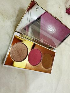 Myglamm trio highlighter,Blush &amp; bronzer