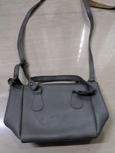Stylish Grey Handbag