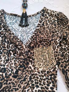 leopard print co-ord set