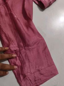 Beautiful Pink Kurta Set Farsi salwar