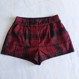 Foreven 21 Tartan Plaid Shorts