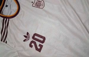 unisex Retro Adidas Spain Football Jersey 20