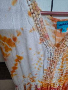 Bohemian Tie-Dye Maxi Dress