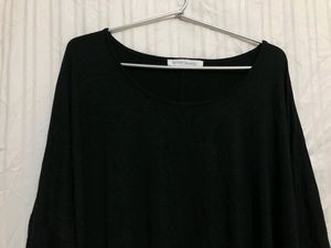 Betty Black Long Sleeve Top