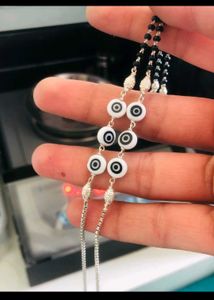 Pure silver Evil Eye Payal/ Anklet