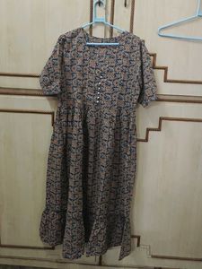 Bohemian Floral Midi Dress