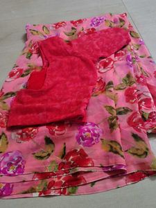 💃FLORAL DESIGN SAREE💃