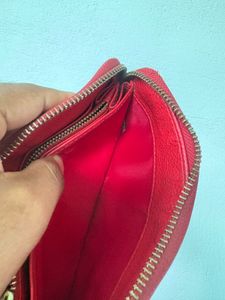 Tory Burch zip around wallet