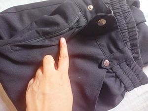MAX Black Cargo Pants