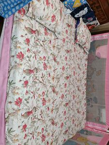 Floral Bird Print Bedding Set