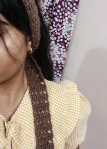 skinny Brownie scarf 🧣