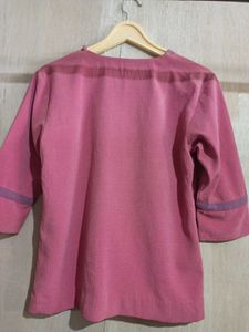 Pink elegant Sleeve Top
