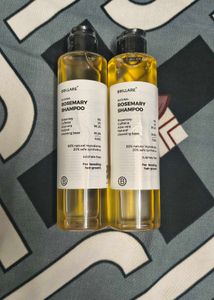 Brillare Natural Rosemary Shampoo (2 Bottles)