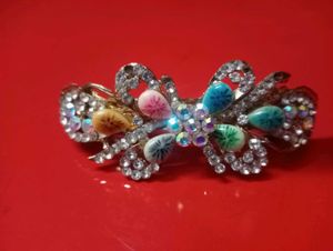 Sparkling Rhinestone Hair Clip