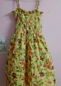 Women's Floral Smocked Dress
