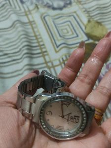 Silver Daily wear Watch
