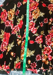 Floral Skirt and T-shirt Set