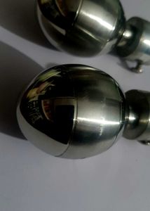 Stylish Metal Curtain Rod Finials