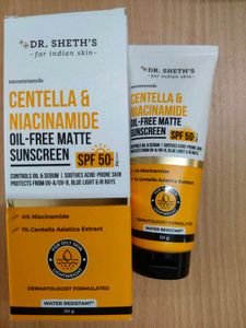 Dr. Sheth's Centella & Niacinamide Sunscreen