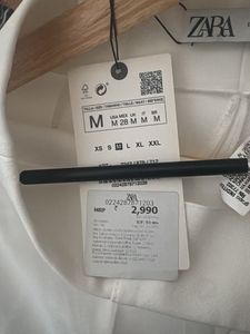Zara brand new White Wide Leg Pants