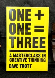 🆕 One+One = Three Book Paperback By Dave Trott