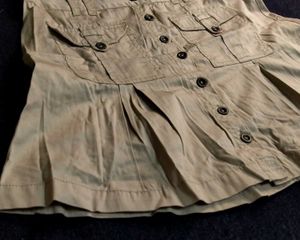 Cute Button-Down Mini Skirt