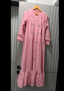 Pink Set Elf Brand With Dupatta And Pant