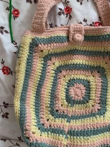 CUTESTTTTT💌💌💌💌 Crochet Tote Bag